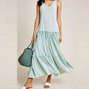 Anthropologie Sundry Tiered Maxi Dress
